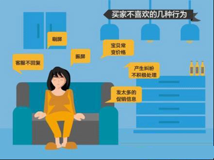 买家不喜欢的几种行为
