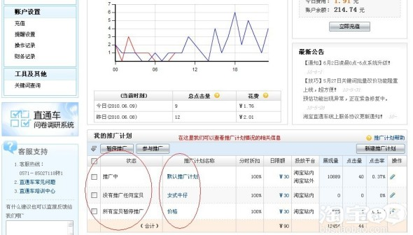 直通车新建推广计划