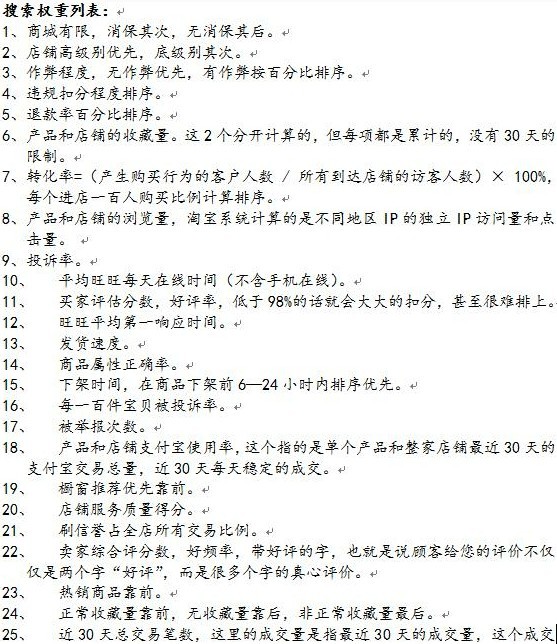 淘宝搜索优化